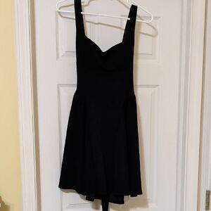 Emerald Sundae Black Mini Dress